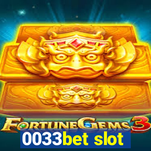 0033bet slot